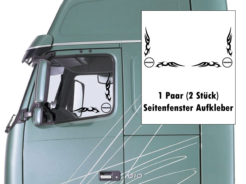 Volvo LKW Seitenfenster Aufkleber – Sticker – modrinho