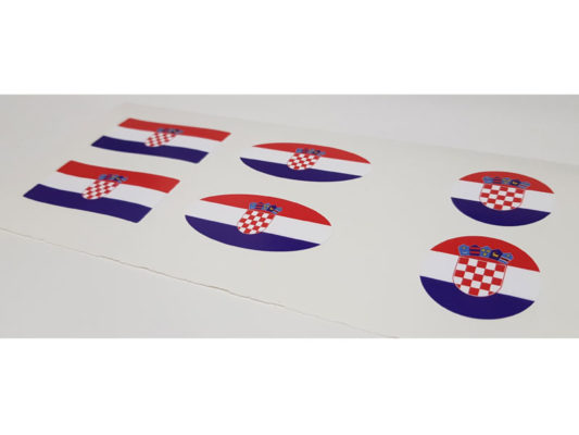 Kroatien-6er-Set-Aufkleber-Länderflaggen3