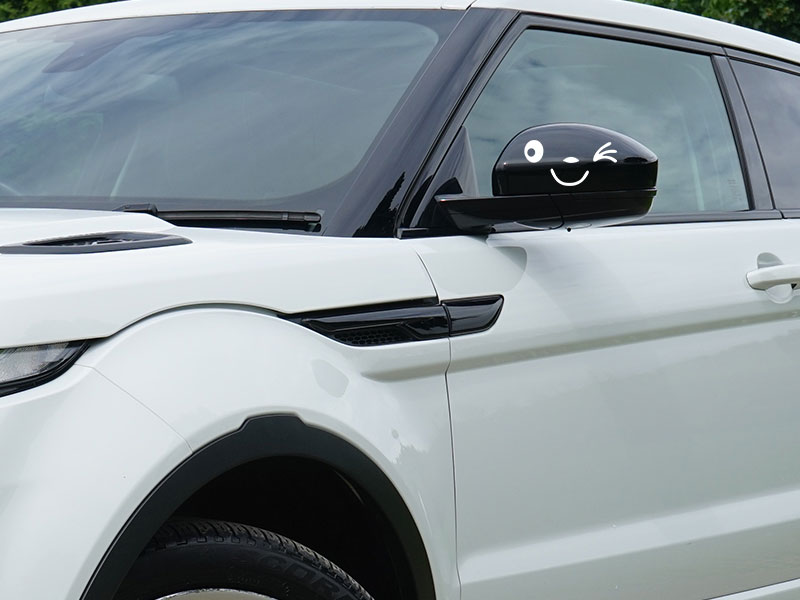 2 Stuck Smiley Face Design Aufkleber Dekoration Aufkleber fur Auto  Seitenspiegel Ruckansicht – modrinho