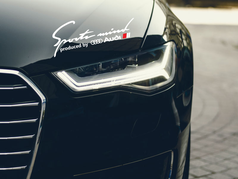 Audi Sport Aufkleber für Kopfstützen 