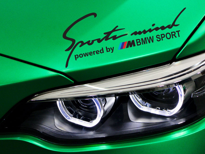 Sports Mind Aufkleber Dekoration Aufkleber für BMW – modrinho